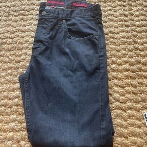 Banana Republic Men’s Straight Leg Black Jeans